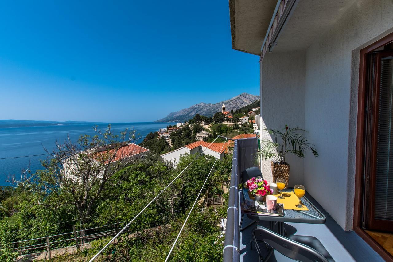 Seaview Apartment Slavica Brela Zewnętrze zdjęcie